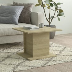 vidaXL Măsuță de cafea, stejar sonoma, 55,5x55,5x40 cm, lemn compozit 810319