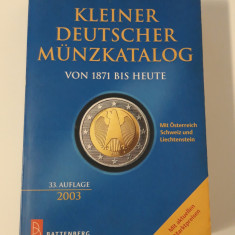 Numismatica Catalog monede Germania 1871-2003