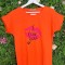 Tricou Orange din Bumbac, I Love you
