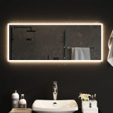 VidaXL Oglindă de baie cu LED, 100x40 cm