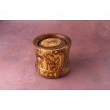 Set suport pahare Venetia din lemn de măslin 6 buc