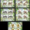 Burundi 2012 - Lista Rosie a Mamiferelor M/S NEDANTELATE 5v MNH