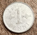 C50 - Moneda foarte veche - Finlanda - 1 penni - 1971