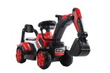 Cumpara ieftin Mini excavator pentru copii 1-3 ani, model Kinderauto BJXZ216 cu incarcator manual, rosu