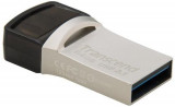 Cumpara ieftin Stick USB Transcend Jetflash 890, 64GB, USB 3.1 Type C (Argintiu)