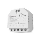 Comutator Releu inteligent, Sonoff, Dual R3 Lite WiFi, Alb - fara masurare energie