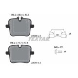 Textar set placute frana, frana disc