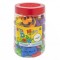 Borcan cu 78 litere si cifre Globo