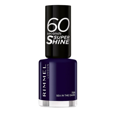 Lac de Unghii Rimmel 60 Seconds Super Shine, 720 Sea In The Dark, 8 ml, Lac pentru Unghii, Lac de Unghii Rimmel, Lac de Unghii Rimmel London, Lac de U foto