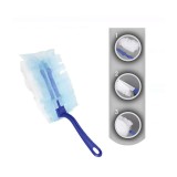 Pamatuf pentru praf Magic Duster, 1 maner + 4 rezerve, microfibre pufoase care retin praful