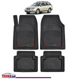 Covorase Auto TeamCar&reg; Tip Tavita Compatibile Subaru Outback Generatia III (2003&ndash;2009) Negru Material Rezistent