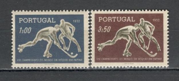 Portugalia.1952 C.M. de hochei pe iarba Porto SP.2