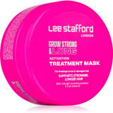 Lee Stafford Grow Strong &amp; Long Activation Treatment Mask Masca de par &icirc;mpotriva părului fragil 200 ml