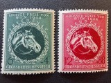 Germania (Grossdeutsches Reich) 1944 - Seria Completă Marele Premiu de Hipism de la Viena 2 Valori MNH - Cod: -TG1