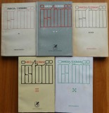 Mircea Ciobanu , Istorii , 1977 - 86 , 5 vol. , vol. 3 cu autograf catre Balogh