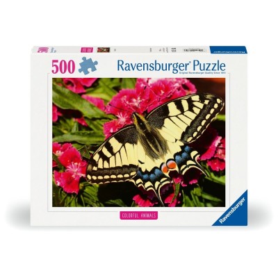Ravensburger - Puzzle animale colorate fluture 500 piese foto