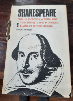 Opere, Shakespeare, vol. VI și VII foto