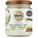 Ulei de Cocos Raw Virgin Ecologic/Bio 200g