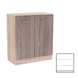 Cumpara ieftin Comodă Miami cu 2 uși 80x92 cm stejar York-stejar Sonoma