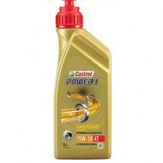 Ulei motor moto CASTROL POWER 1 4T 15W-50. 1L