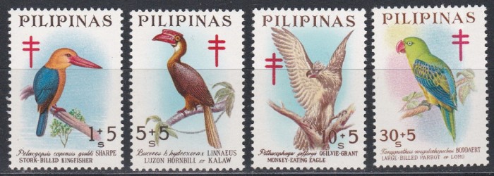 Filipine 1967 - Păsări, MNH