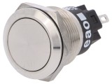 Comutator Anti-Vandalism EAO SPDT IP67 Rotund 19mm ON-ON 3A 240V