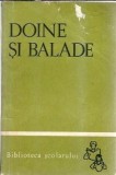 Doine si balade V. Adascalitei Editura Ion Creanga 1970 Literatura romana Poezie Carti vechi