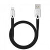 CABLU DE DATE MCDODO, GORGEOUS SERIES, APPLE IPHONE, USB LA LIGHTNING 8-PIN, 1M 2,4A CA-0550, NEGRU BLISTER