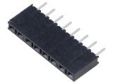 Conector şiruri pini soclu tată PIN 12 drept 2,54mm THT 2x6 SAMTEC