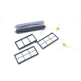 ZUBEH&Ouml;R-SET FILTER (3)+B&Uuml;RSTEN (2)+WALZEN (2) ROOMBA 800 900 SERIE A.S.B.V.
