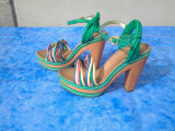 Green SunDance | sandale dama mar. 35 | 21.5 cm