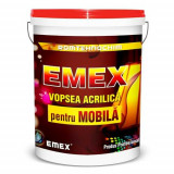 Vopsea Acrilica pentru Mobila &ldquo;Emex&rdquo; - Gri - Bid. 4 Kg