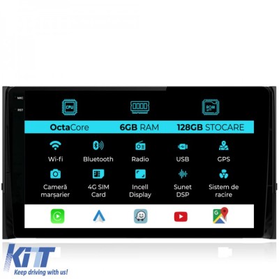 Navigatie Dedicata Skoda Kodiaq (2016-2024), Incell 10Inch, 6Gb Ram, 128Gb Stocare, Carplay Performance AutoTuning foto