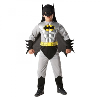 Costum cu muschi Batman pentru baiat 104 cm 3-4 ani foto