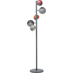 Lampadar Calotta, metal, multicolor, 35 x 15 x 177 cm