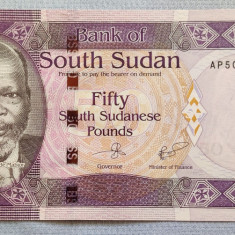 South Sudan / Sudanul de Sud - 50 Pounds (2017)