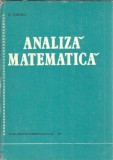 Analiza Matematica Octavian Stanasila Didactica Pedagogica 1981 Carte Stiinta Matematica Studenti