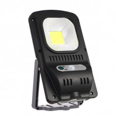 Mini Proiector cu 1 LED COB cu panou solar senzor de miscare si lumina JX118 foto