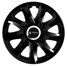 Set 4 Capace Roti pentru Matiz, model Drift Black, R14, MATIZ
