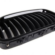 Grila radiator Bmw Seria 5 (F10/F11), 12.2009- Model M-trim, stanga, negru, 51712165539, 201905-5