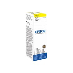 Epson T6734 Yellow , C13T67344A, 70 ml, EcoTank L1800 L800 L805 L810 L850