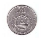 Moneda Capul Verde 50 escudos 1994 Macelina, stare foarte buna, curata