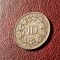 10 rappen 1940, stare EF+ / aUNC [poze] . Discount conform descriere [10 - 20 %. Vezi descrierea.].