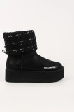 Karl Lagerfeld cizme de iarnă THERMO culoarea negru, KL48552