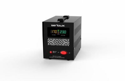 Stabilizator de tensiune Serioux Relay 101-2000VA, putere 2000VA/1200W, tip releu, foto