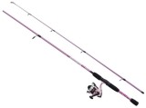 Combo Mitchell Tanager Pink Camo II Spin, 7-20g, 2.10m, 2seg