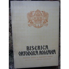 BISERICA ORTODOXA ROMANA. BULETINUL ANUL CVII NR.1-2 IANUARIE-FEBRUARIE 1989