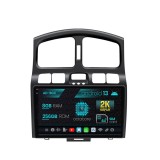 Cumpara ieftin Navigatie Hyundai Santa Fe (2001-2005), Android 13, X-Octacore 8GB RAM + 256GB ROM, 9.5 Inch - AD-BGX9008+AD-BGRKIT210V2