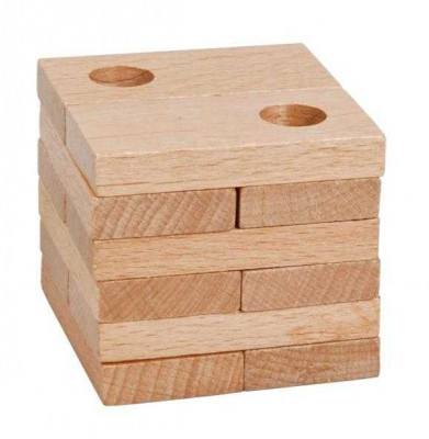 Joc logic IQ din lemn - model 16 foto
