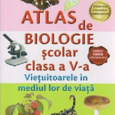 Atlas de biologie scolar clasa a V-a Vietuitoarele in mediul lor de viata